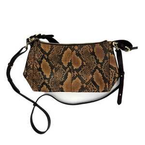 RADLEY LONDON Brown Animal Print Shoulder Bag | Classic Style